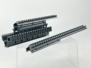 FCW 東京マルイ サイガ12K 用 / CNC UTG タイプ RIS ハンドガード BK 検) AK 47 74 AKM PKM RPKトカレフ マカロフ SAIGA 12 K