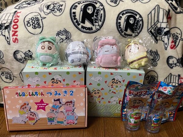 クレヨンしんちゃん ぬいぐるみ 食器 つみきセット