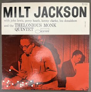 ミルト・ジャクソン傑作集 NR-8835 Milt Jackson Blue Note 国内盤 東芝　BLP-1509