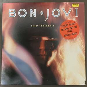Bon Jovi[7800°Fahrenheit]VERL24 UK record bon* jovi 