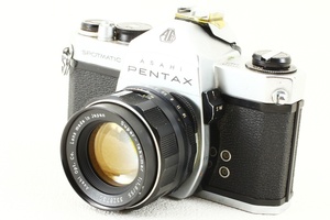 格安品◆ASAHI Pentax アサヒペンタックス SP 55/1.8 レンズ付き◆一眼レフフィルムカメラ/A2710