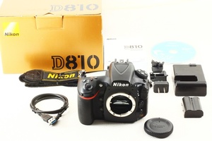 美品◆Nikon ニコン D810 ボディ◆3635万画素 デジタル一眼/A3752