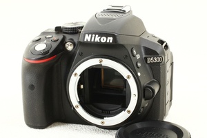 極上品◆Nikon ニコン D5300 ボディ◆2416万画素,デジタル一眼/A4052