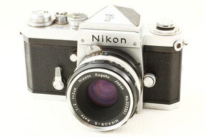 格安品◆Nikon ニコン F アイレベル NIKKOR-S Auto 5cm F2◆一眼レフフィルムカメラ/A4081