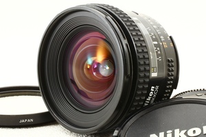 極上品◆Nikon ニコン AF Nikkor 20mm F2.8D◆銘玉,広角単焦点レンズ/A4054