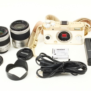 美品◆Pentax ペンタックス Q-S1 ダブルレンズキット◆1240万画素 ミラーレス/A4332の画像3