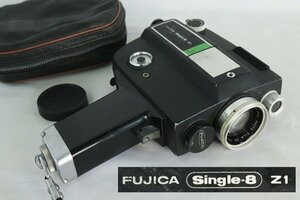 TB526古い8mmカメラ fujica single8 z1◇富士フイルム/フィルム/撮影/写真/動画/映像機器/映写機/アート/現状品/古道具タグボート