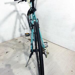 ◎地域限定送料無料★超美品 中古★Bianchi ビアンキ camaleonte sport カメレオンテ スポーツ クロスバイク チェレステ【ALLOY 7000】CO7Iの画像7