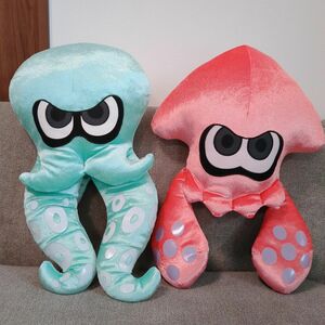 スプラトゥーン3 ぬいぐるみ　タコ　イカ