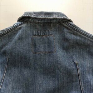 リーバイス・エンジニアード・ジーンズ Levi’s ENGINEERED JEANS デニムジャケット/Ｇジャン レディース サイズＳベルギー製 ユーズド品の画像10