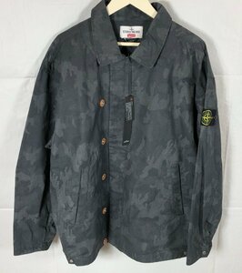 ☆未使用展示品☆ Supreme シュプリーム Stone Island Reactive Ice Camo Ripstop Jacket サイズ:XL ストーン アイランド[66-0310-O6]