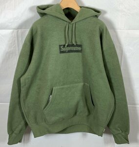 Supreme シュプリーム Inside Out Box Logo Hooded Sweatshirt サイズ:M ボックスロゴプルオーバーフーディー パーカー☆良品[66-0407-O2]