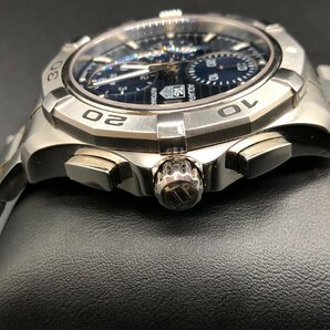 TAG Heuer タグホイヤー Aquaracer アクアレーサー クロノグラフ CAP2112 腕時計 ☆良品☆[78-0228-O2]の画像3