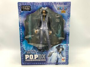 未開封 メガハウス P.O.P Portrait Of Pirates DX DELUXE ワンピース 海軍本部大将 青キジ クザン フィギュア ☆良品☆ [301-0403-S3]