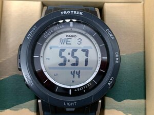 CASIO カシオ PRO TREK プロトレック Camper Line キャンパーライン PRG-30-2FJ 腕時計 ☆良品☆[77-0403-O7]