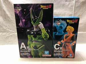 1円～ 未開封 ドラゴンボール 一番くじ フィギュア 2点まとめ 未来への決闘 A賞 パーフェクトセル C賞 孫悟飯：未来 ☆良品☆[322-M16]