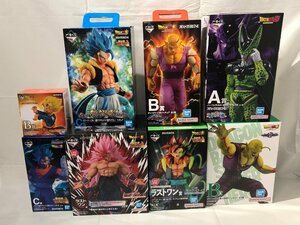 1円～ 未開封 ドラゴンボール 一番くじ 8点まとめ サイヤ人ゴッド ゴジータ ベジット パーフェクトセル ピッコロ 他 ☆良品☆[322-2M7]