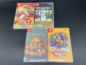 SWITCH 4本まとめ あかやあかしやあやかしの 綴/メタルギアソリッド マスターコレクション Vol.1/トライン5/他 ☆良品☆ [231-0423-7T3]