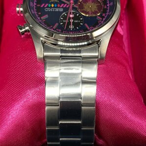 SEIKO セイコー 戦姫絶唱シンフォギアXV コラボ 腕時計 キャロル・マールス・ディーンハイム モデル 7T92-HCX0☆良品☆[77-0424-O3]の画像5