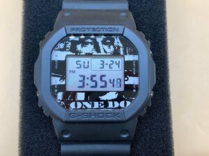 CASIO カシオ G-SHOCK BEAMS T 河村康輔コラボ DW-5600VT 腕時計 Gショック☆良品☆[771-0324-O9]