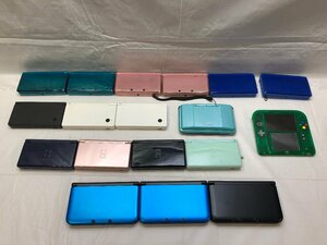 1円～ 3DS/2DS/DS 18台まとめ 3DSLL③/3DS⑥/2DS①/DSi③/他 任天堂 ゲーム機【ジャンク・現状品】動作不良/不明/難有り等 [292-0426-T3]