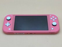 1円～ Nintendo Switch Lite HDH-001 コーラル 任天堂 スイッチ ライト ゲーム【ジャンク・現状品】動作不良/不明/難有り等 [296-0426-T1]_画像6