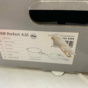 ☆やや美品☆WMF Perfect 4.5l 圧力鍋 調理器具 [553-0426-O3]の画像2