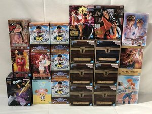 1円～ 未開封 ワンピース フィギュア 20点まとめ ゴムゴムの実 ルームライト WCF ルフィ アーロン ミホーク 他 ☆良品☆[30-0429-M13]