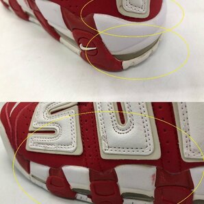 Supreme × Nike Air More Uptempo 型番:902290 600 サイズ:22.5cm シュプリーム ナイキ モア アップテンポ ☆良品☆[66-0425-N1]の画像10