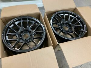 XXR 530 15X8.25J PCD100/114.3【8H】オフ0 【2個】Chromium Black AE86 KE70 EF EG l700 900 880 プロボックス