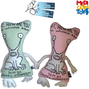 MEDICOM TOY Daniel Johnston Cushion ダニエル・ジョンストン クッション ぬいぐるみ クッション カート・コバーン Kurt Cobain