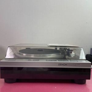 DENON DP-DP-47F turntable record player electrification verification rotation is normal present condition goods 