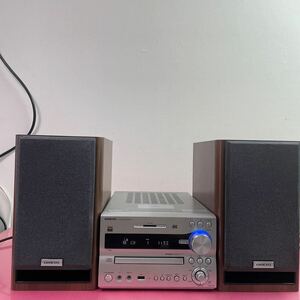 ONKYO CD/SD/USB コンポ NFR-7TX D-NFR7TXスピーカー CD動作確認音出OK