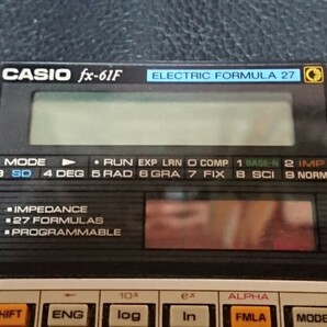 CASIO カシオ fx-61F 電卓 関数電卓 中古 送料無料 の画像5