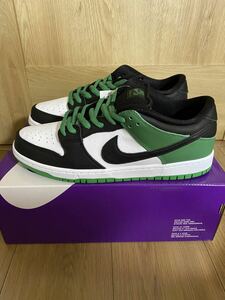 28cm us10 Nike SB Dunk Low Pro Black and Classic Green グリーン 緑 ナイキ ダンク