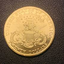 金貨　古銭　アメリカ　1882年　自由の女神　リバティ　エ・プルリブス・ウヌム 合衆爲一　盾　イーグル　ドル　大型　コイン　硬貨_画像1