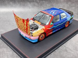 絶版★Paul'sModelArt 1/18 Art Car Museum Edition BMW M3 Gruppe A Rennversion Ken Done アートカー　(オートアート　ミニチャンプス)