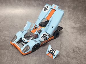 AUTOART 1/18 THESTEVEMCQUEEN PORSCHE 917K STEVE MCQUEEN #20 Auto Art Porsche . свет. Ла Манш Steve McQueen 