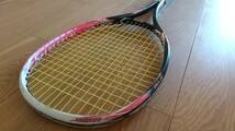 YONEX★ジオブレイク５０V　UXL1　GEO50V-604 スマッシュピンク★軟式テニスラケット★専用ラケットバッグ付★軽量ラケット_画像6