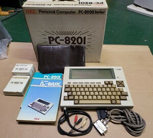 NEC PC-8201 hand-held computer junk 