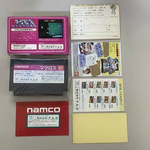 FC 新品？ 美品 超時空要塞 マクロス 箱説付き ステッカー未使用 珍品 レア ファミコン の画像2