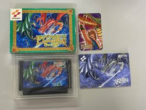 FC 美品　ドラゴンスクロール　箱説付き　カード綺麗　珍品　レア　ファミコン 