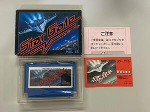 FC 新品？　美品　スターゲイト　箱説付き　珍品　レア　ファミコン 