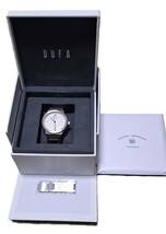 【1円～】美品 レア ドゥッファ(DUFA) 機械式 腕時計 DF-9033-11 自動巻き_画像8