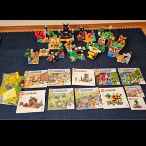 【まとめ売り】レゴ（LEGO）　マインクラフト　11点セット