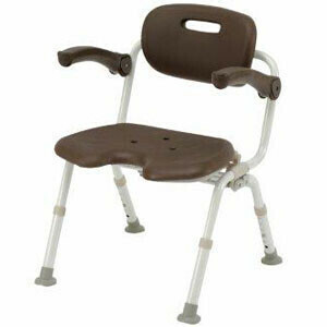  shower chair yu clear wide SP U type folding N mocha Brown PN-L41621BR Panasonic eiji free bearing surface width 47