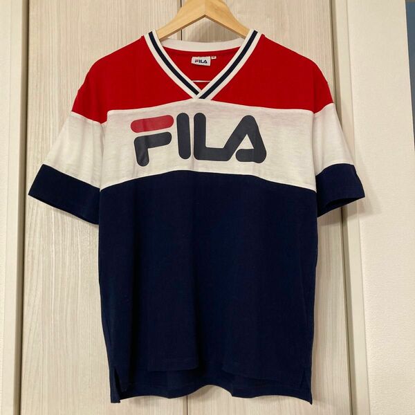 FILA Tシャツ トップス 半袖Tシャツ ロゴT