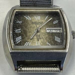 1.稼働品・GRAND SEIKO グランド セイコー 56 GS 5646-5010 ハイビート 自動巻き ローマ数字 デイデイト 変わり文字盤 メンズ腕時計の画像3