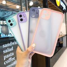 iphone15ケース カーバー TPU 可愛い　お洒落　マット　ブラック　黒　軽量 ケース 耐衝撃 高品質295_画像4