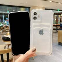 iphone14plusケース カーバー TPU 可愛　お洒落　韓国　　軽量 ケース 耐衝撃 透明　白1_画像5